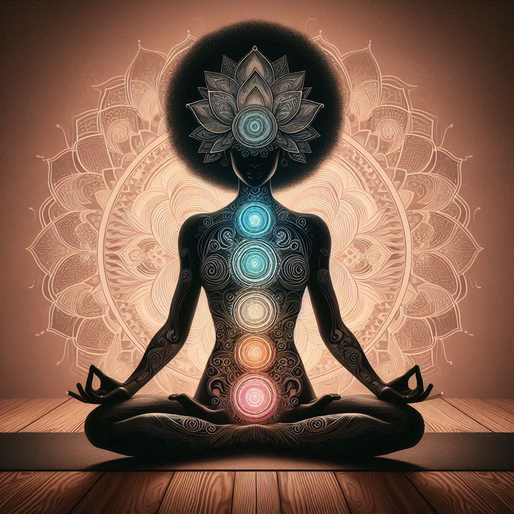 Sacred Feminine Rising — Chakra Art Print
