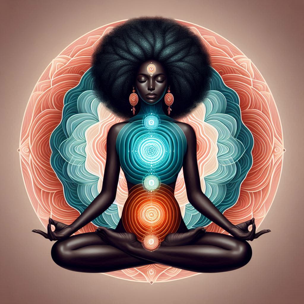 Divine Frequency — Chakra Energy Art